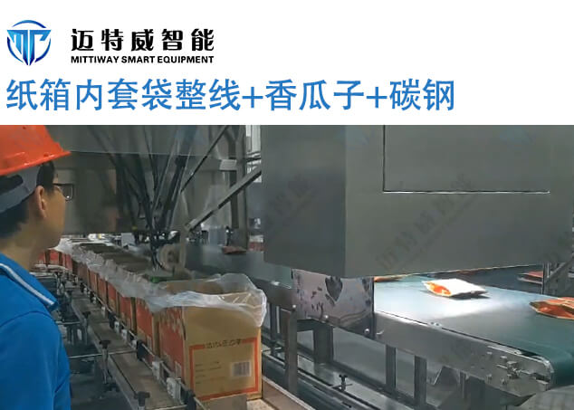 瓜子纸箱内套袋整线
