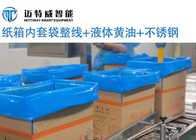 黄油纸箱内套袋整线